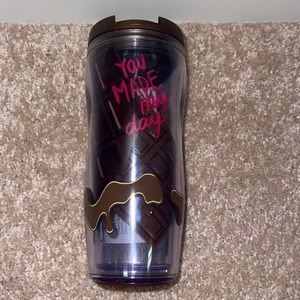 New Starbucks Japan Chocolate Double Wall Tumbler